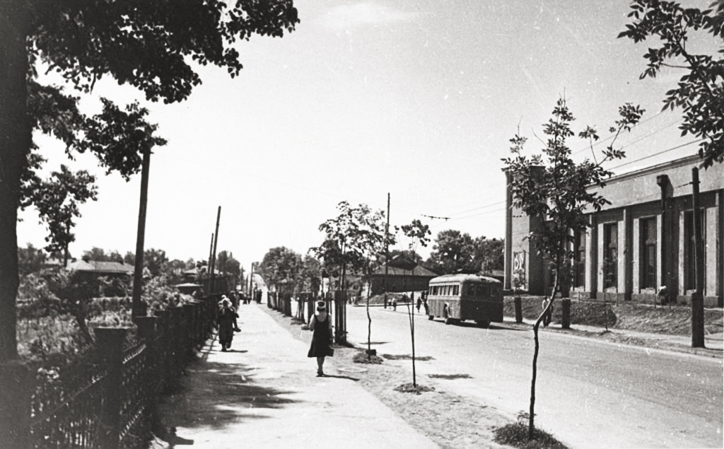 Улица Карла Маркса. 1945–1950 гг.