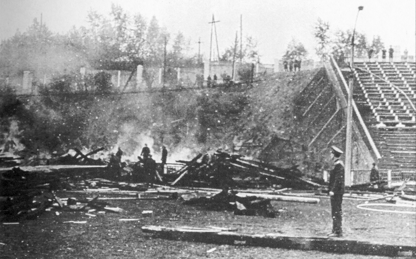 Последствия взрыва. 25 мая 1968 г.