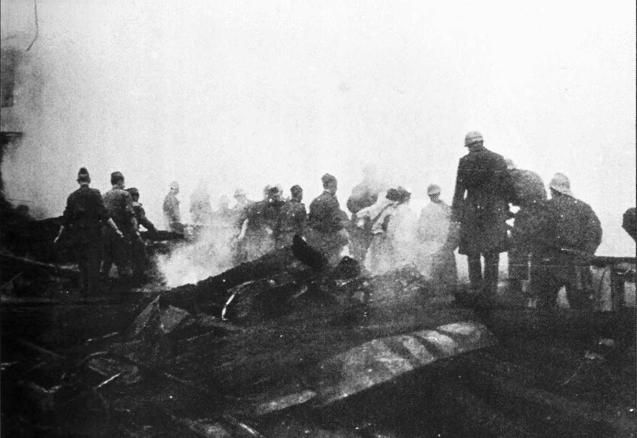 Последствия взрыва. 25 мая 1968 г.