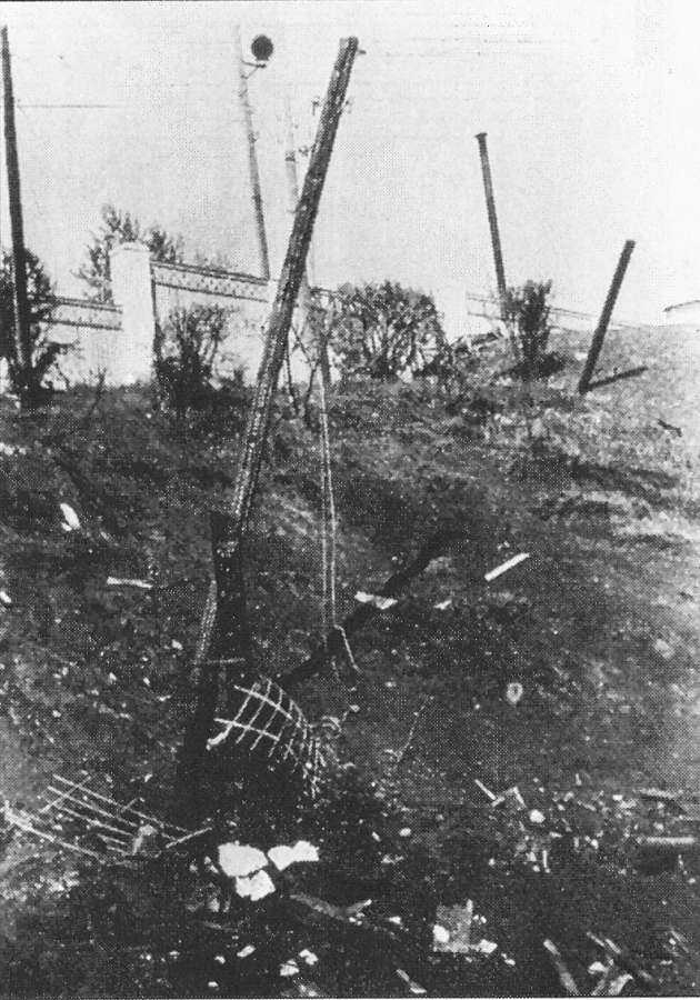 Последствия взрыва. 25 мая 1968 г.