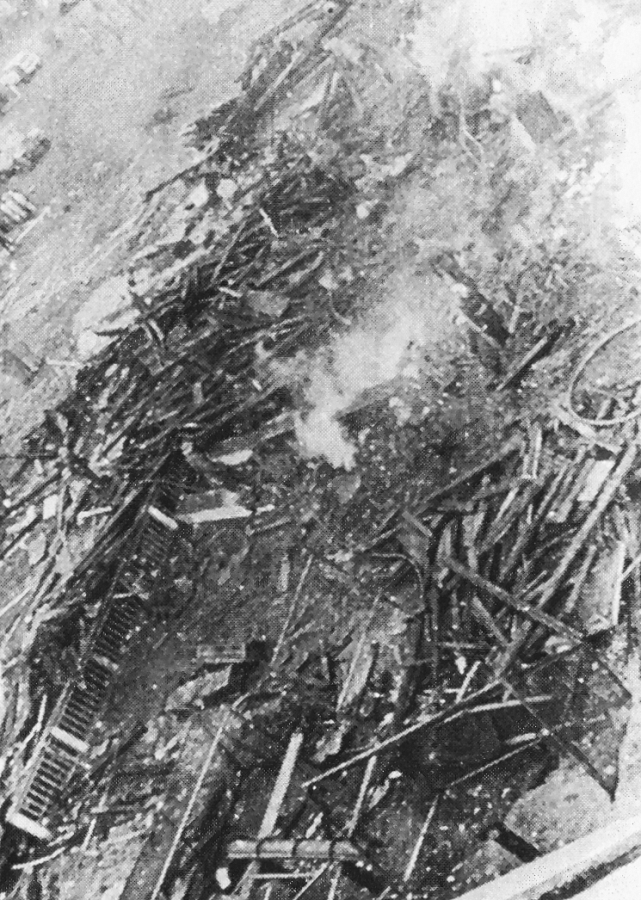 Последствия взрыва. 25 мая 1968 г.