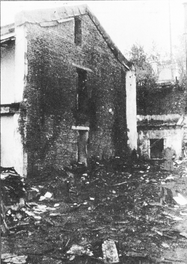 Последствия взрыва. 25 мая 1968 г.